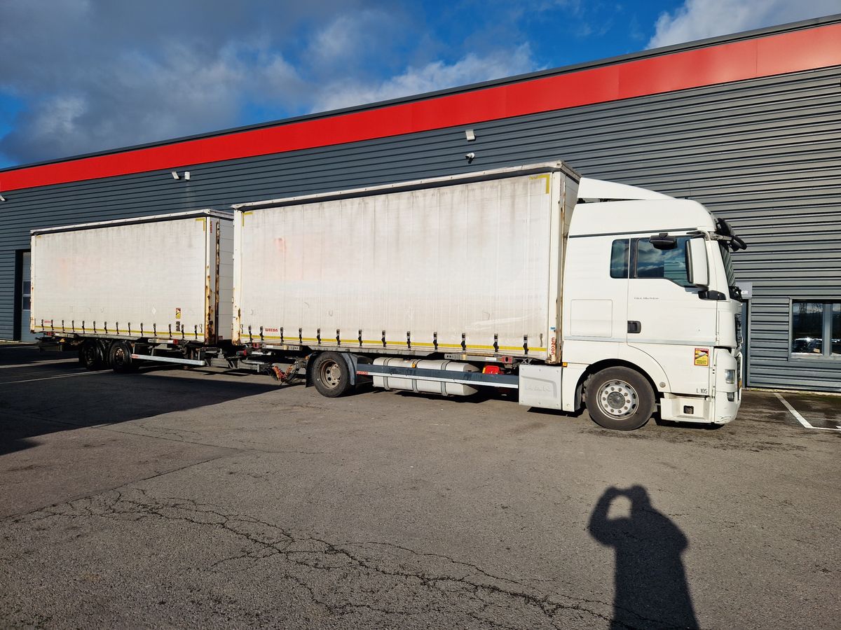 MAN TGX 18.420 BDF + REMORQUE
